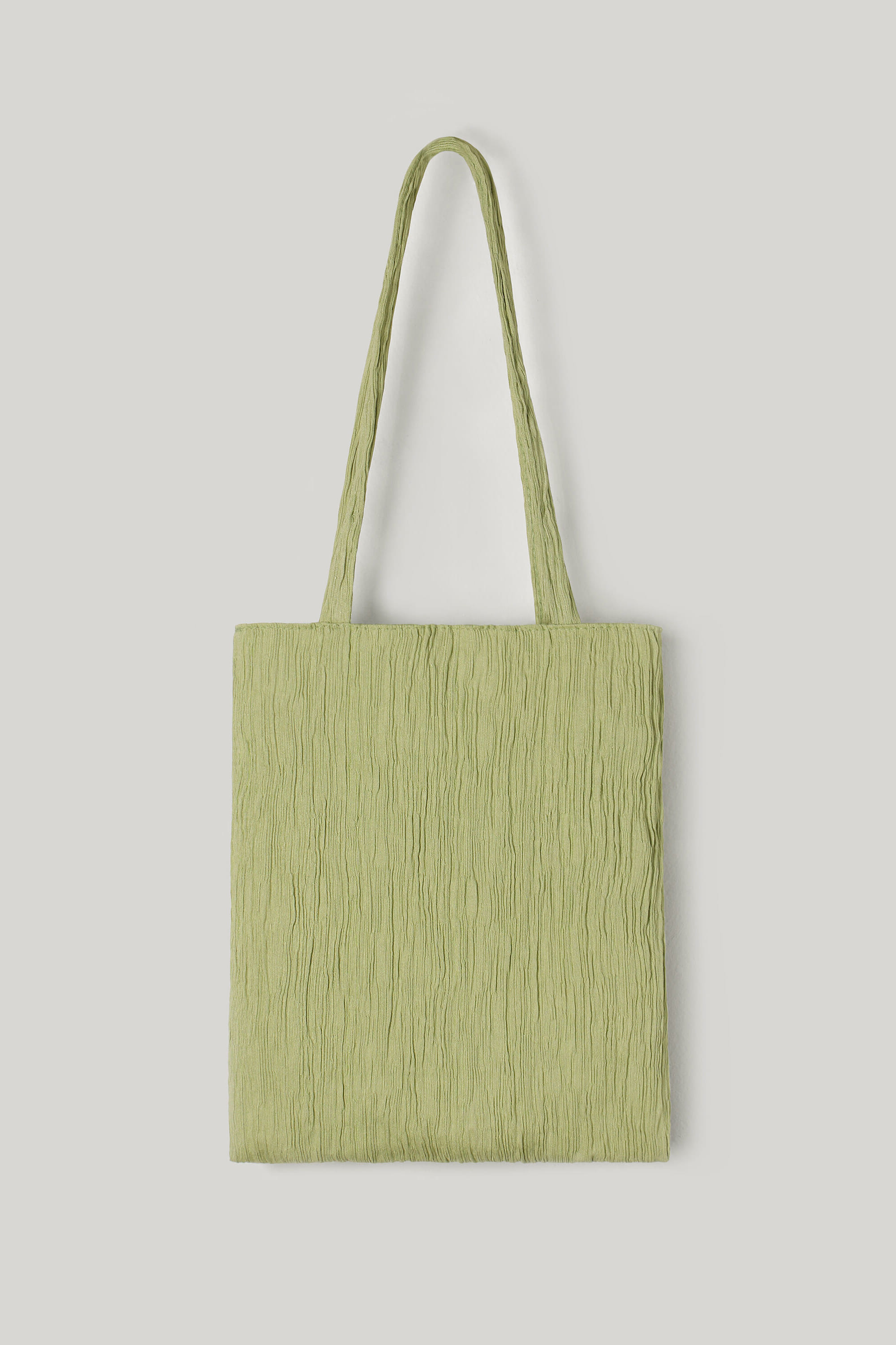 Pleats mini bag (olive)